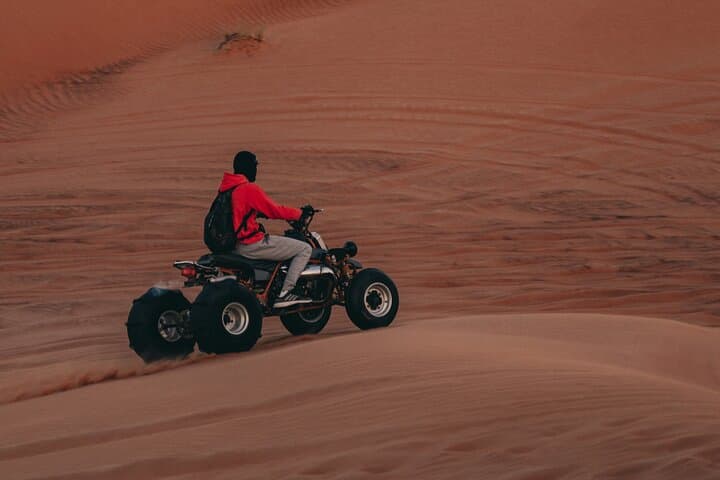 Dubai Desert Safari: Quad Biking, Camel Ride & Sunset BBQ Experience photo 2