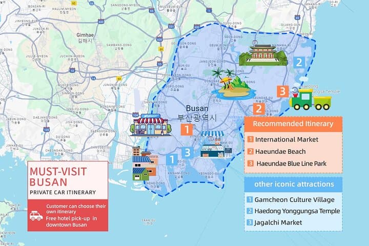 Explore Busan: Customized Private Day Tour Experience photo 3