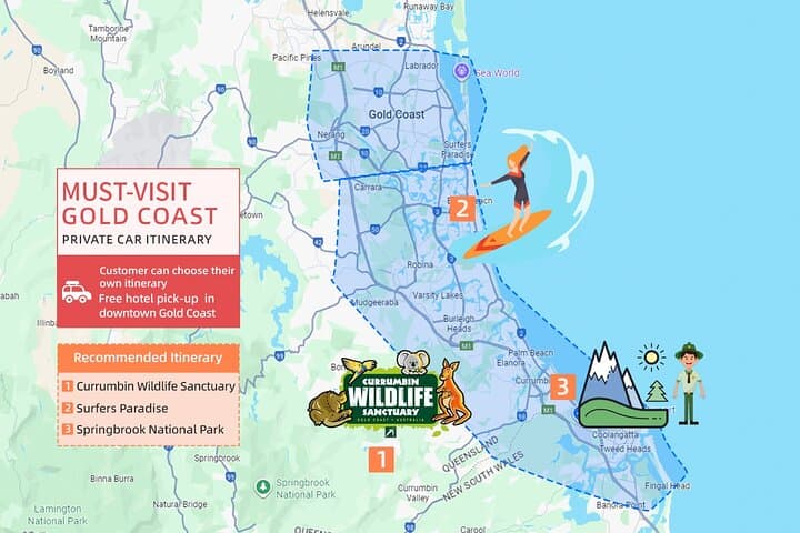 Gold Coast Private One-Day Custom Tour — Currumbin, Burleigh & Surfers Paradise photo 3