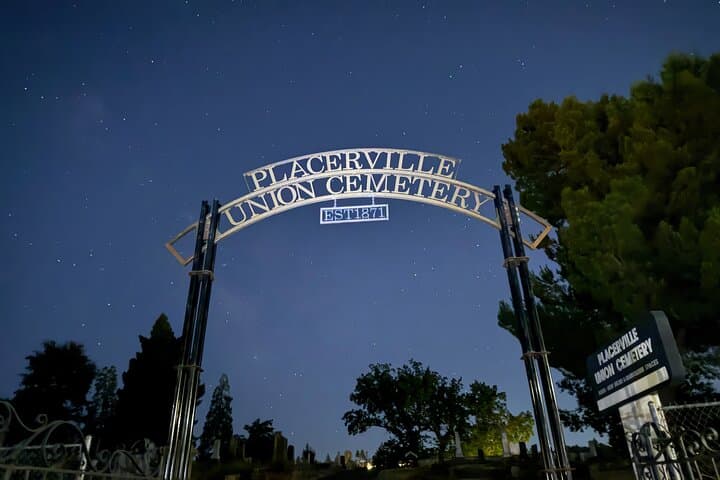 Night Walk at Placerville Union Cemetery: Legends & Lights Paranormal Tour photo 4