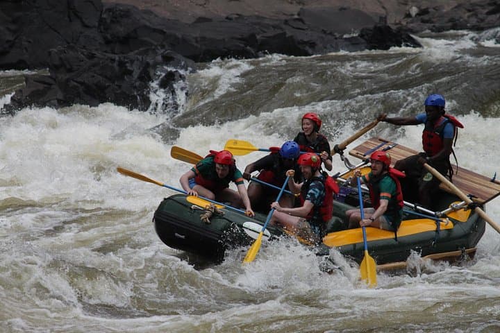 Zambezi Rafting and Rhino Walk: Full-Day Batoka Gorge Combo from Livingstone photo 4