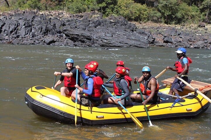 Zambezi Rafting and Rhino Walk: Full-Day Batoka Gorge Combo from Livingstone photo 3