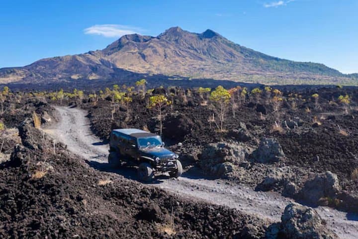 Mount Batur Jeep Sunrise Tour with Black Lava Fields, Ceking Rice Terrace & Tegenungan Waterfall photo 4