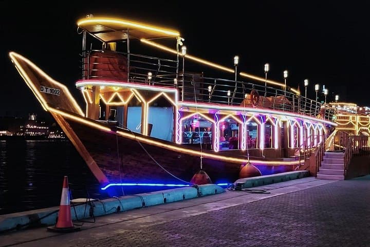 Deira Creek Dhow Dinner Cruise: 90-Minute Buffet & Tanoura Show in Dubai photo 6