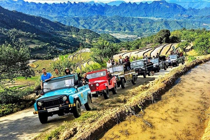 Ha Giang Jeep Adventure: Khuoi My Village & Emerald Waterfall Half-Day Tour photo 1
