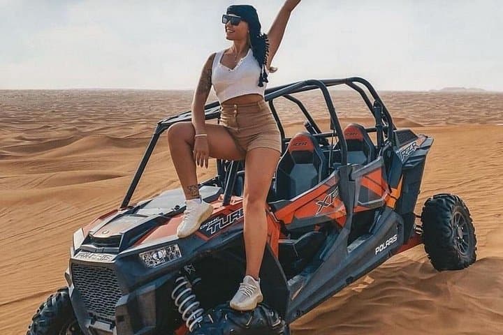4-Seater Polaris Buggy Tour Dubai: 1-Hour Dune Drive with Transport photo 1