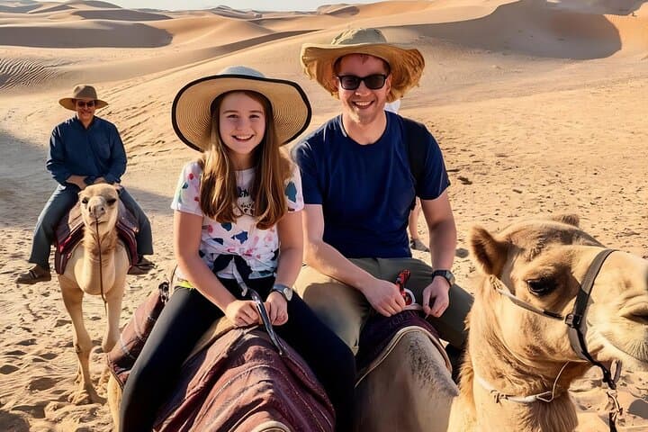 Dubai Red Dunes Desert Safari: Sunset Dune Bash, Camel Ride & Bedouin BBQ