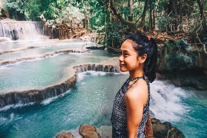 Kuang Si Waterfalls & Hmong Traditions: Half-Day Tour from Luang Prabang