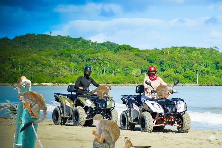 Punta Cana ATV and Monkey Sanctuary Combo — Off-Road Ride and Ethical Wildlife Encounter