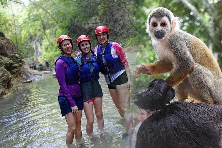 Damajagua Waterfalls and Monkey Sanctuary Combo — Puerto Plata Day Adventure with Typical Lunch photo 1