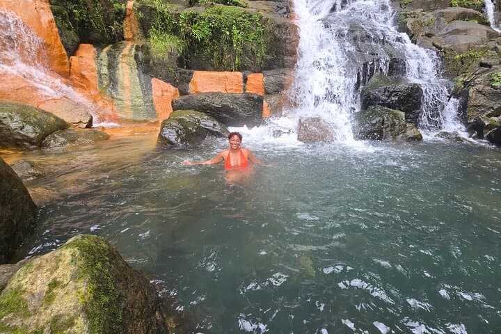 Dominica Waterfalls & Hot Springs: Full-Day Trip to Freshwater Lake, Titou Gorge & Trafalgar Falls