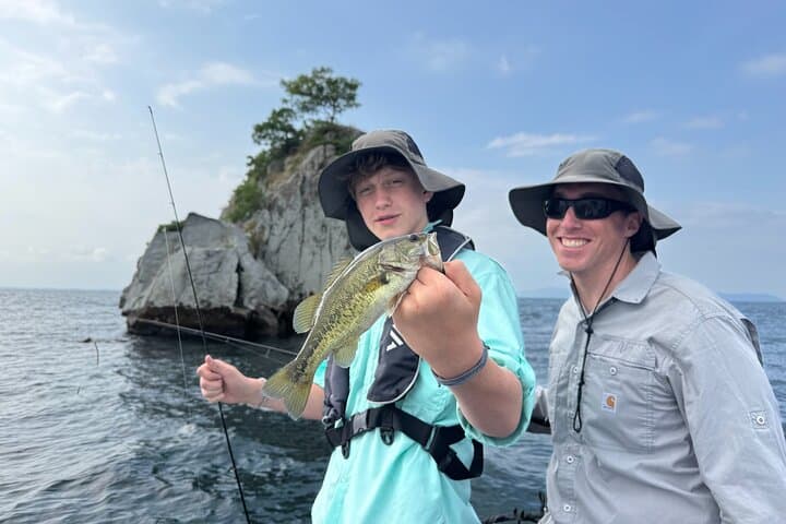 Lake Biwa 4-Hour Private Bass Fishing Trip from Kyoto
