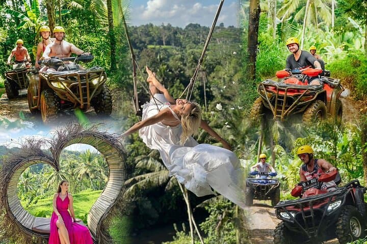 ATV and Heaven Swing: Ubud Jungle Quad Adventure