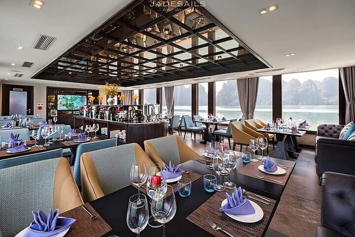 Jade Sails Luxury Day Cruise from Hanoi to Halong and Lan Ha Bay photo 2