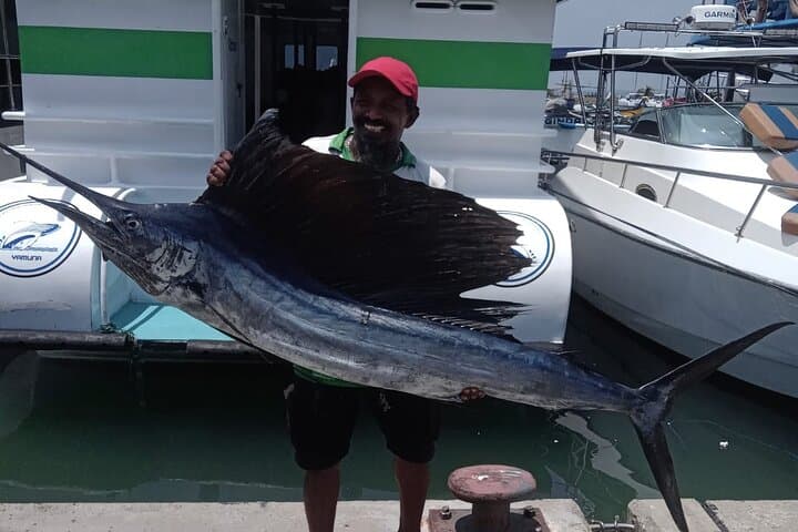 Mirissa Sport Fishing: Luxury Speedboat Charter with All Equipment photo 6