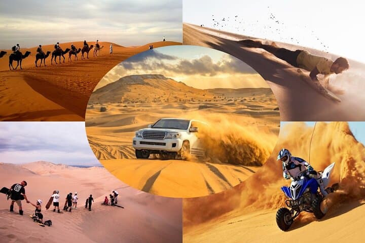Doha Desert Safari: Sealine Dune Bashing, Camel Rides & Inland Sea Sunset photo 1