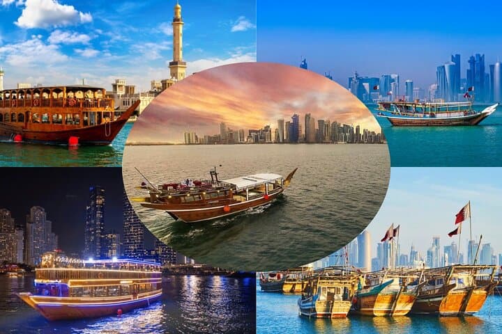 Doha Sunset Dhow Cruise: Skyline Views from a Traditional Dhow