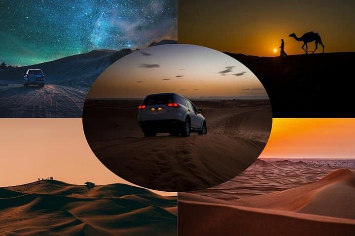 Night Desert Safari & Inland Sea Adventure — Dune Bashing, Sandboarding & Stargazing photo 1