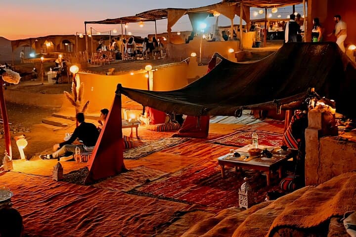 Agafay Desert Sunset Dinner with Live Berber Music & Fire Show near Marrakech photo 2