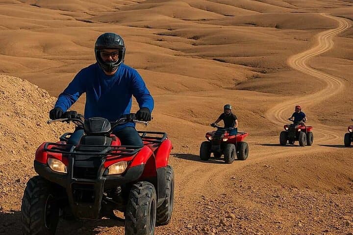 Agafay Desert Quad Bike and Camel Sunset with Dinner Show from Marrakech photo 5