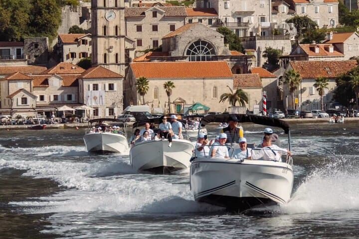Kotor Blue Cave & Our Lady of the Rocks Speedboat Tour — Mamula, Submarine Base and Swimming in the Blue Grotto photo 2