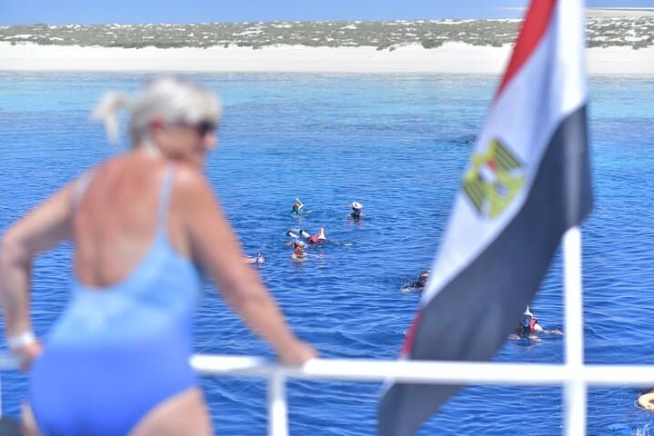 Full-Day Marsa Mubarak Snorkeling Trip from Marsa Alam with Lunch and Transfers photo 1