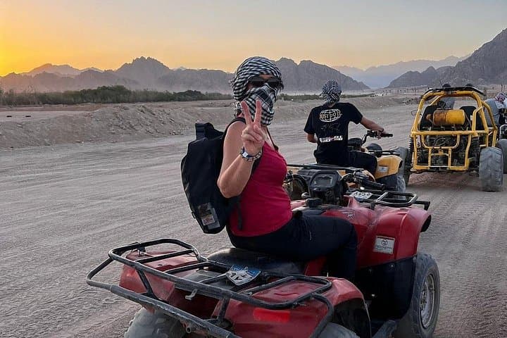 Hurghada Morning ATV Desert Tour: 25km Quad Ride & Bedouin Tea photo 2