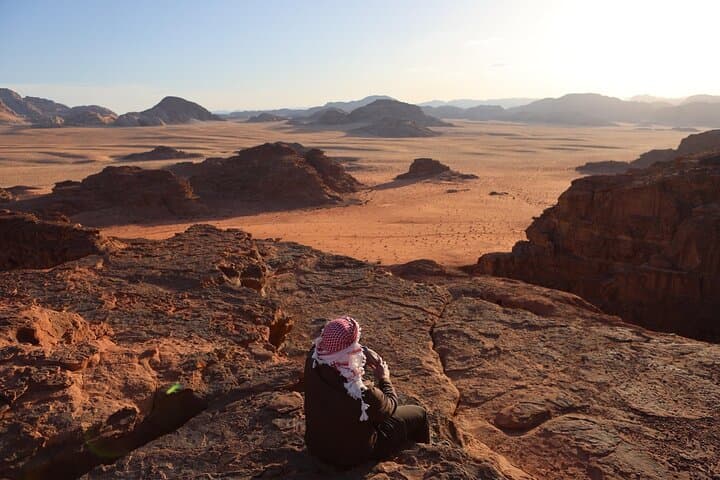 Wadi Rum Full-Day Jeep Tour with Bedouin Lunch & Sandboarding photo 2