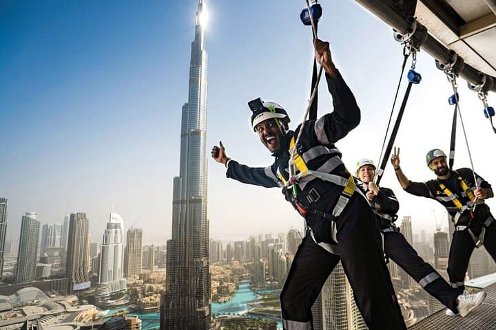 Edge Walk and Glass Slide at Sky Views Observatory — Dubai Skyline Thrill photo 3