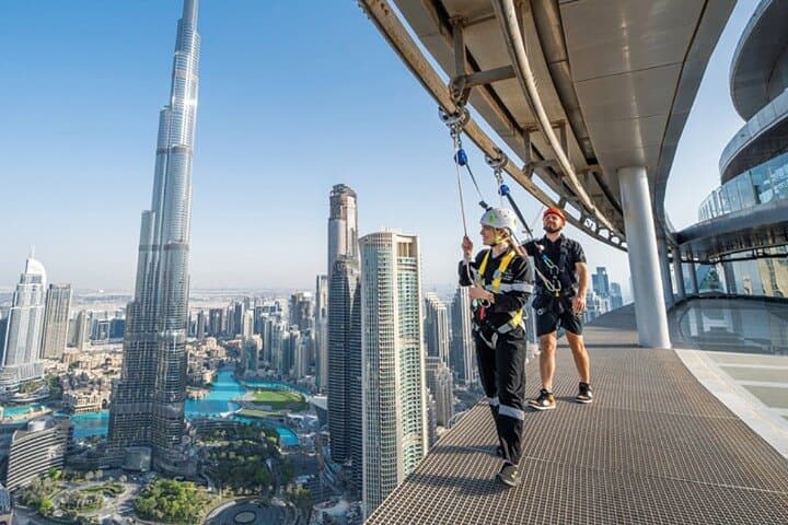 Edge Walk and Glass Slide at Sky Views Observatory — Dubai Skyline Thrill photo 4