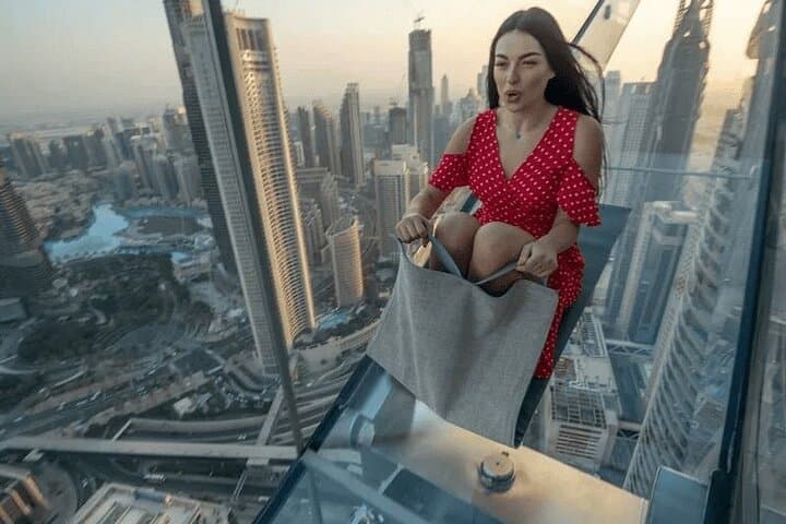 Edge Walk and Glass Slide at Sky Views Observatory — Dubai Skyline Thrill photo 5