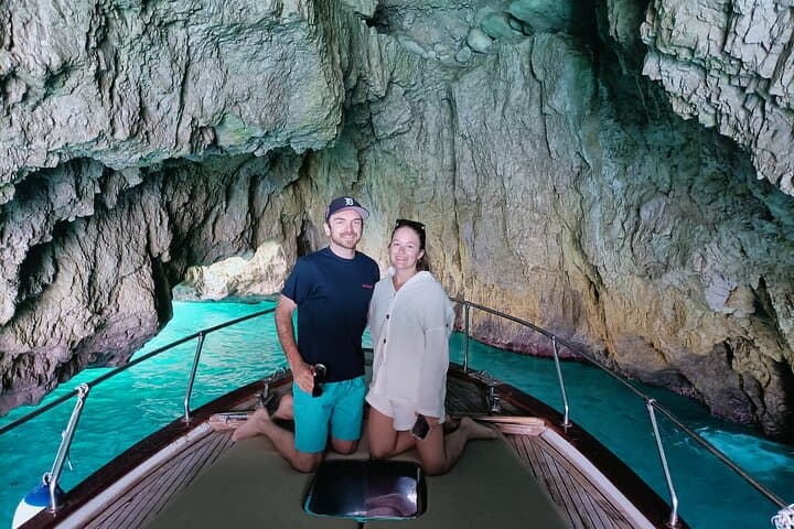 Capri Boat Tour: Blue Grotto, Faraglioni & Swimming Stops photo 5