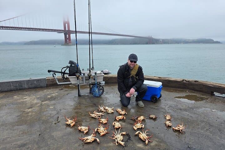 Catch and Cook Dungeness Under the Golden Gate Bridge: Crabbing at Crissy Field photo 5
