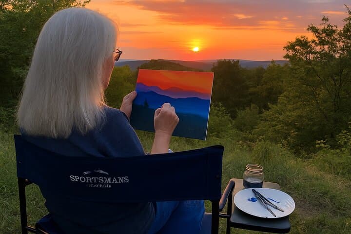 Guided Art Hikes in Great Smoky Mountains National Park: Paint & Hike Tours