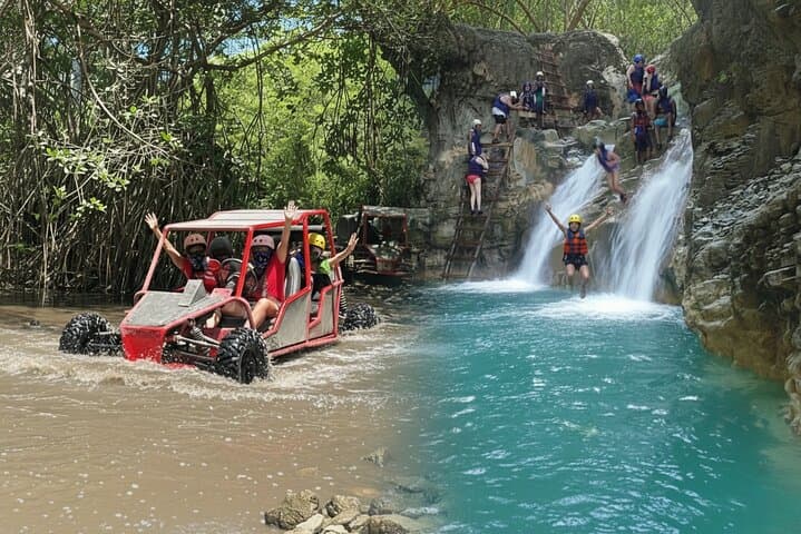 Drive and Dive: Buggy Adventure and Damajagua Waterfalls Combo in Puerto Plata