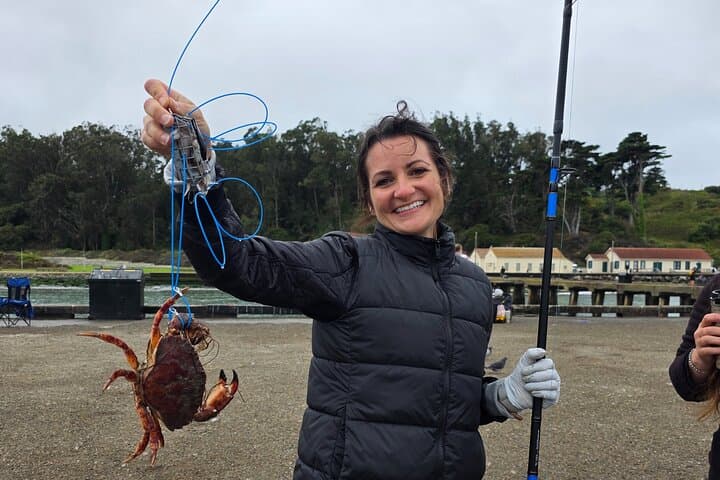 Catch and Cook Dungeness Under the Golden Gate Bridge: Crabbing at Crissy Field photo 3