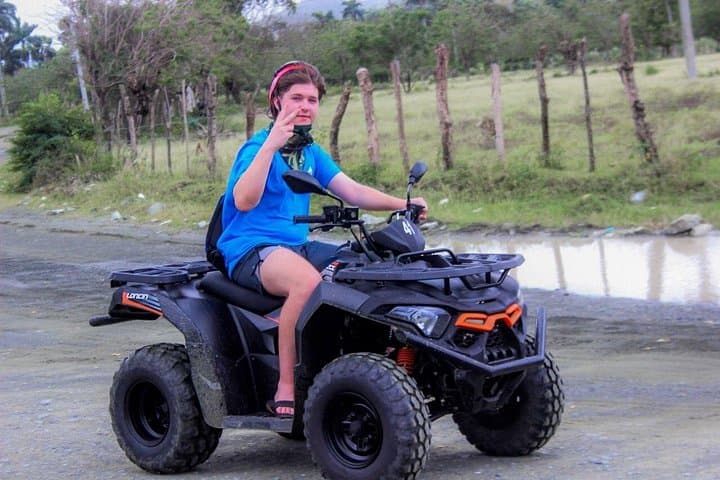 VIP Puerto Plata ATV & Squirrel Monkey Tour — Amber Cove Off‑Road Adventure to 27 Waterfalls photo 4