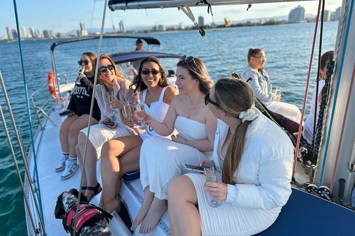Gold Coast 2-Hour Sailing Cruise: Sparkling Wine, Dolphins & Tasting Plate