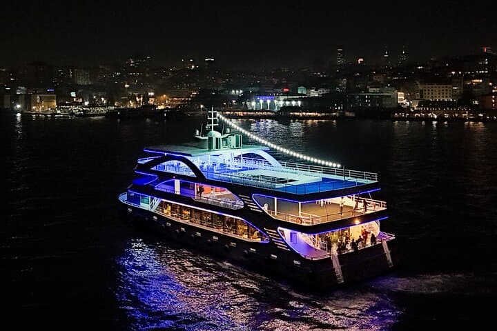 Night Lights and Whirling Dervishes: Bosphorus Dinner Cruise & Turkish Night Show