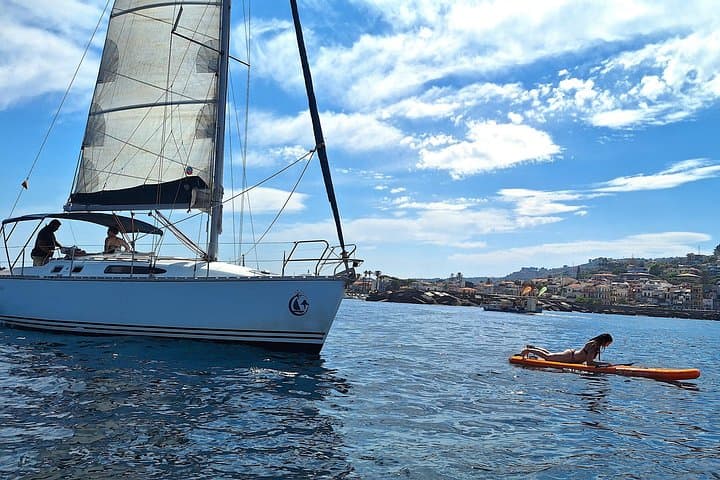 Half-Day Sailing from Catania to Aci Trezza — Grotte di Ulisse, Aci Castello & Aperitif
