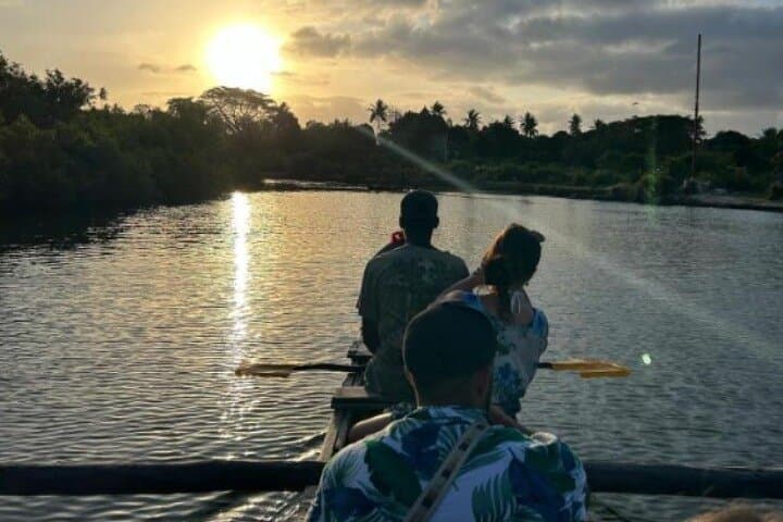 Canoe Sunset on Kongo River: Diani’s Mangrove Estuary Paddle photo 6