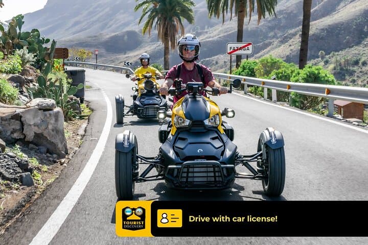 Can-Am Ryker Mountain Tour: Maspalomas to Fataga (Gran Canaria)