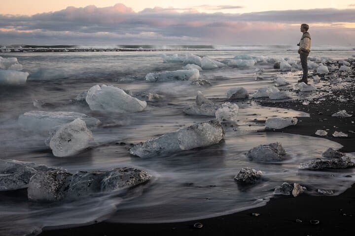 Private Vatnajökull Glacier Hike, Ice Caves & Diamond Beach Photoshoot photo 4