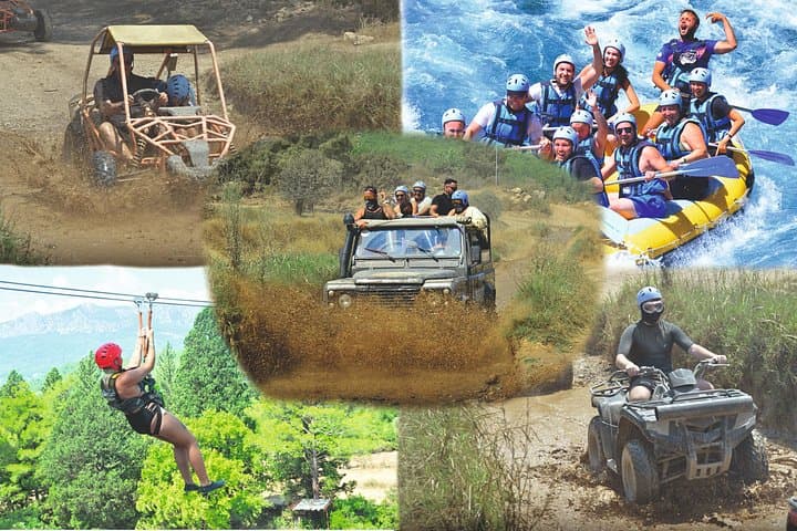Köprülü Canyon Jeep, Rafting & Zipline Adventure from Antalya photo 1