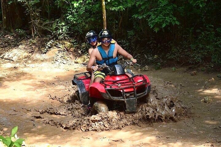 Riviera Maya ATV, Zipline & Cenote Swim: Half-Day Jungle Adventure