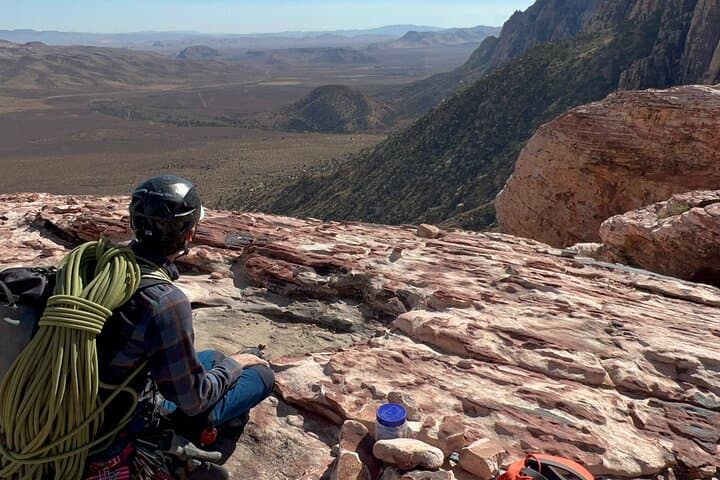 Red Rock Ultimate Summit Mission: Full-Day Multi-Pitch Climb in Red Rock Canyon photo 6