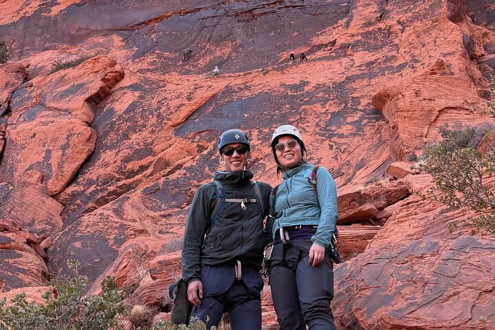 Red Rock Ultimate Summit Mission: Full-Day Multi-Pitch Climb in Red Rock Canyon photo 4