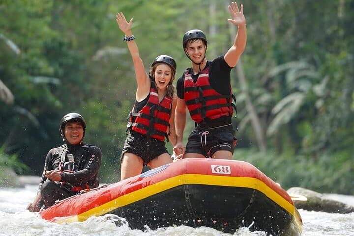 Ayung River White-Water Rafting & Ubud Monkey Forest Day Trip