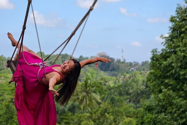 Soar, Stroll & Splash: Bali Heaven Swing, Sangeh Monkey Forest & Tegenungan Waterfall Day Tour photo 6