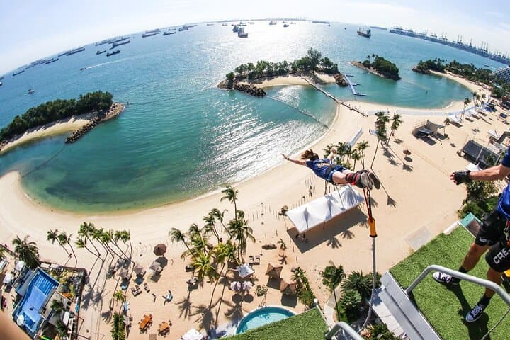 AJ Hackett Sentosa: Bungy, Skybridge & Giant Swing at Skypark Sentosa